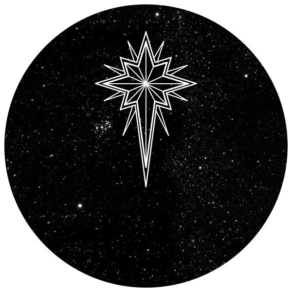 North Star Galaxy 1 Gobo for Eddy Light Gobo Projector