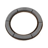 OASIS Midnight Mache Wreath, 22"