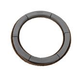 OASIS Midnight Mache Wreath, 24"