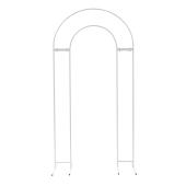 Metal Open Arch Backdrop Stand 48" x 96" - Silver
