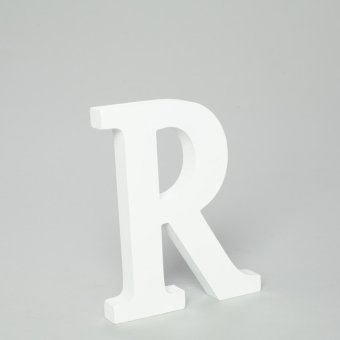Decostar™ Wood Letter - R - 5- 24 Pieces