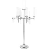 Candelabra 7 Head with Cylinder Shades 51½