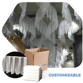 Double Ruffle Tulle Ceiling Drape