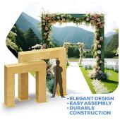 Collapsible 3D Square Open Arch - Set of 2 Arches!