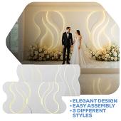 The 3D Ripplewave™ LED Wave Wall - 8ft x 16ft