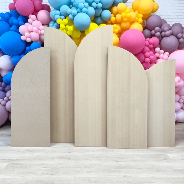 Collapsing Panel Half Arch Collapsing Chiara Wall Panel (Left Leaning) - Select Your Size!
