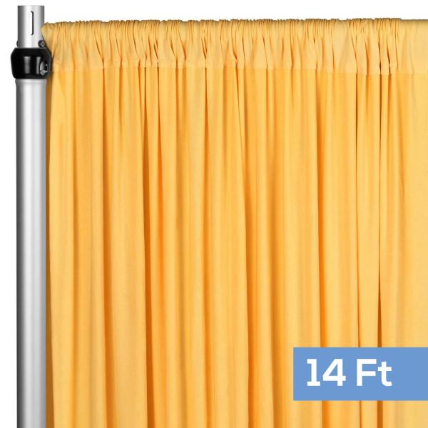 4-Way Stretch Spandex Drape Panel - 14ft Long - Canary Yellow -  Event Decor Direct, TX-BKDP-14-SPDX-CY