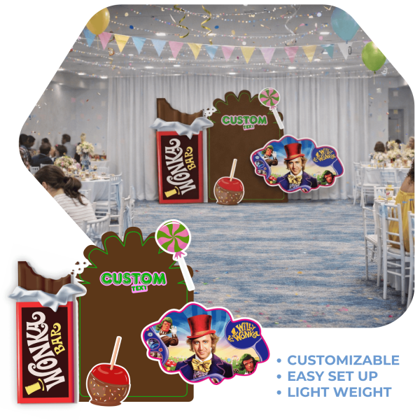 Candy Factory Foam Core Backdrop Kit by PopScene™