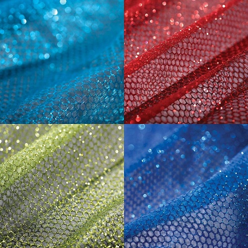 Glitter Mesh Fabric
