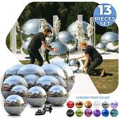 DELUXE Inflatable Mirror Ball/Sphere Kit (Includes Pump) - 3 Sizes / 12 Piece Kit! DELUXE Inflatable Mirror Ball/Sphere Kit (Includes Pump) - 3 Sizes / 12 Piece Kit!