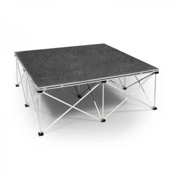 IntelliStage - Lightweight Square Portable Stage - 3ft x 3ft Platform ...