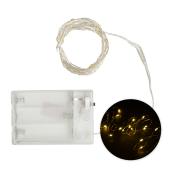 Decostar™ 20 LED Fairy String Light With Timer - Warm White