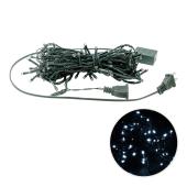 Decostar™ 100 LED Green Wire String Light With Connector - White