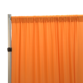 Orange 4-Way Stretch Spandex Drape Panel - Choose your Size