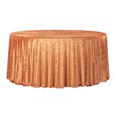 Velvet 120" Round Tablecloth - Rust Velvet 120" Round Tablecloth - Rust