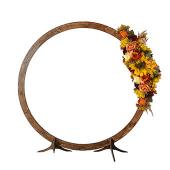 High Quality Wood Frame Circle Wedding Arch - Choose your Size