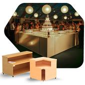 Collapsible Modular Two Tier Bar - Designed in Layout Sets