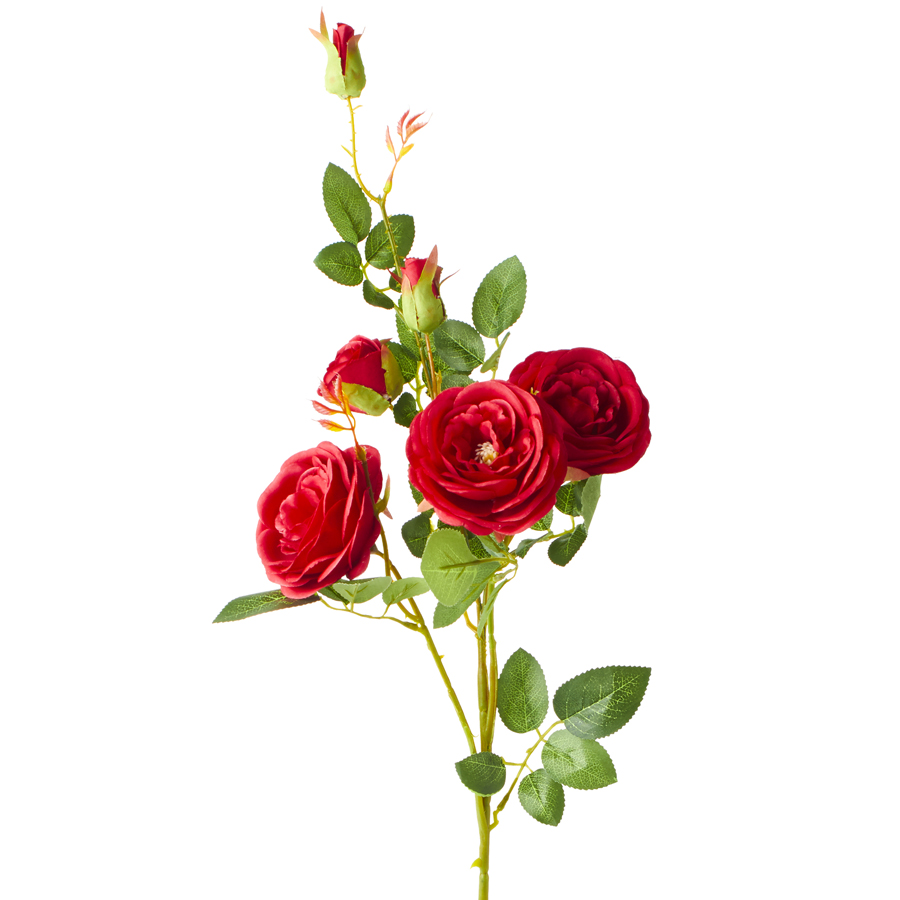 Artificial Roses 36 36 Pieces Red