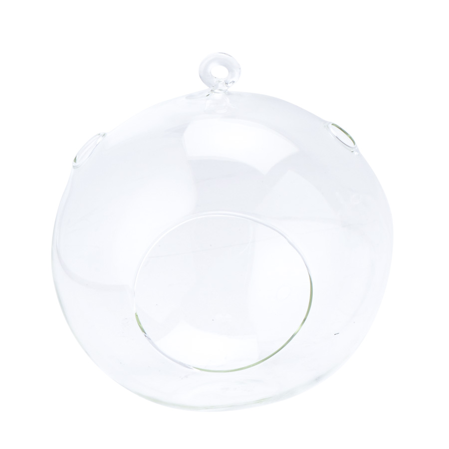 Decostar™ Glass Hanging Ball Candle Holder 7 12 Pieces