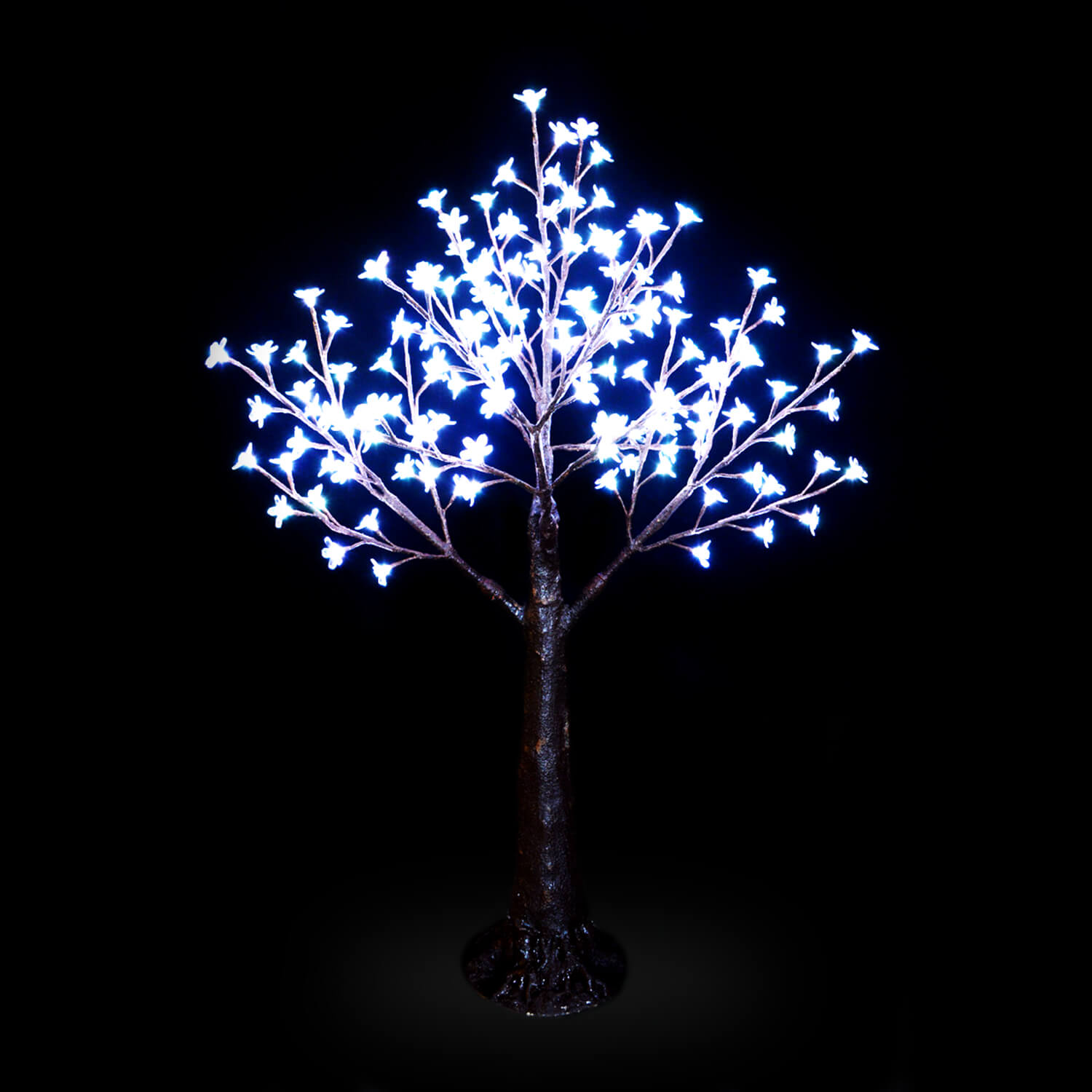 Lighted Tabletop Centerpiece Cherry Blossom LED Tree Rechargeable