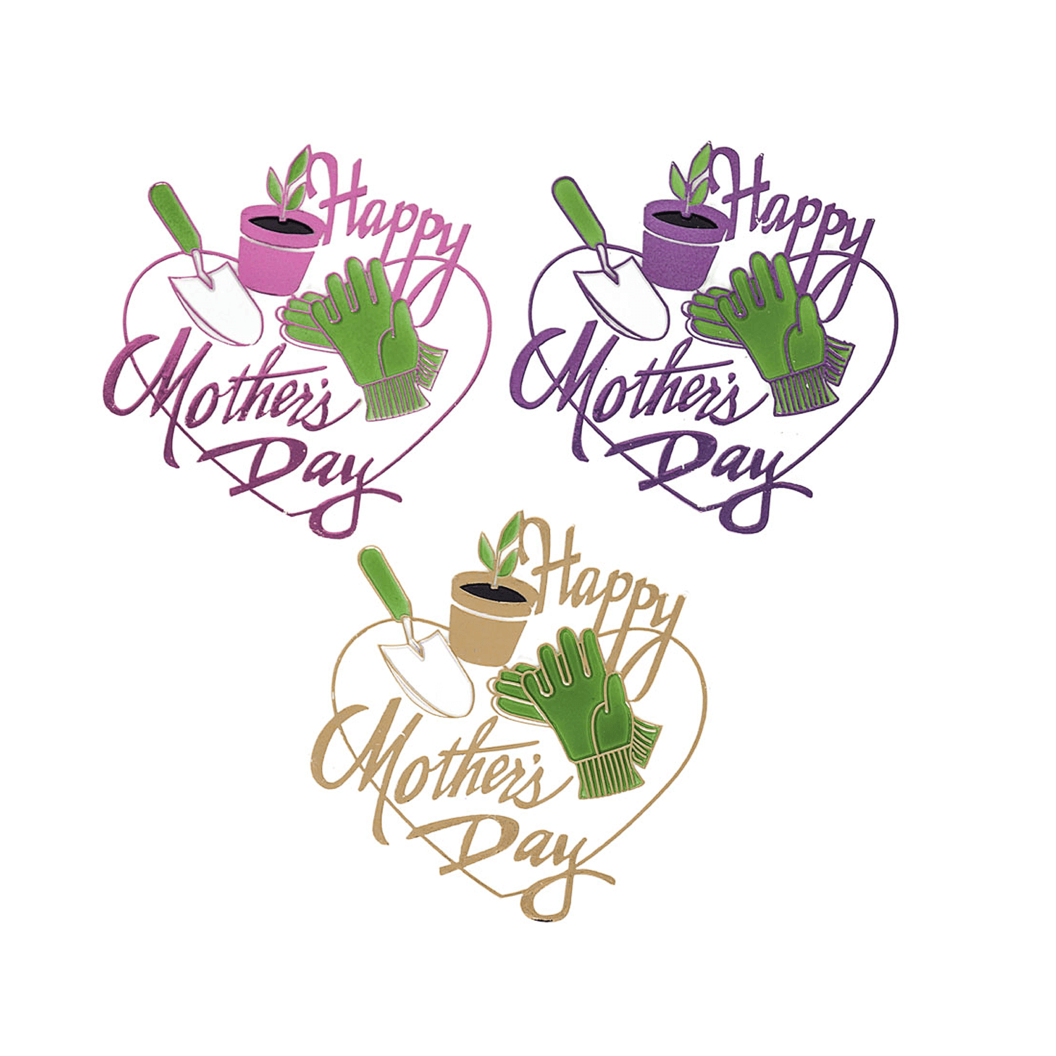 Mother’s Day OASIS Floral Picks 3 1/2 Mother's Day Gardener
