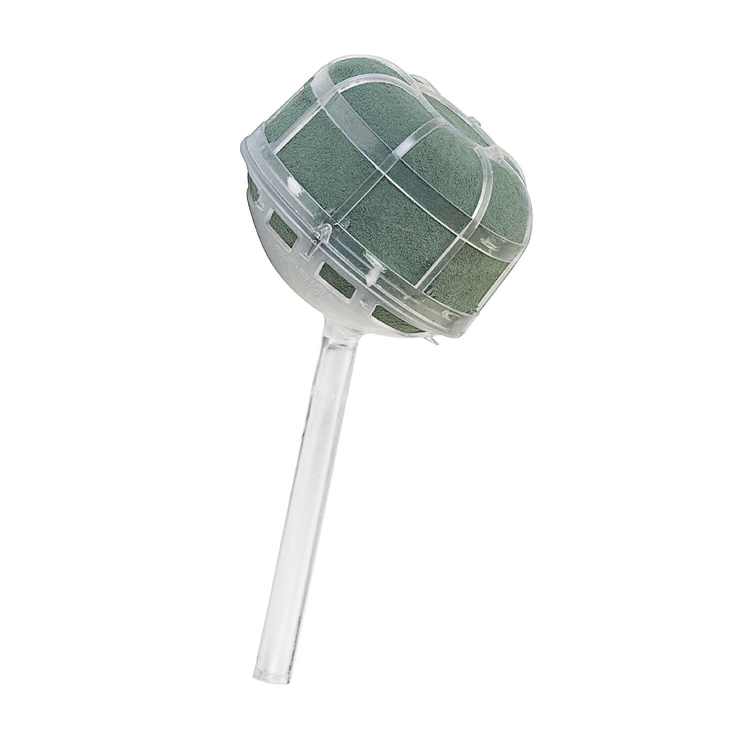 OASIS WEDDING BELLE® Bouquet Holder Clear Slant Handle Grande 6