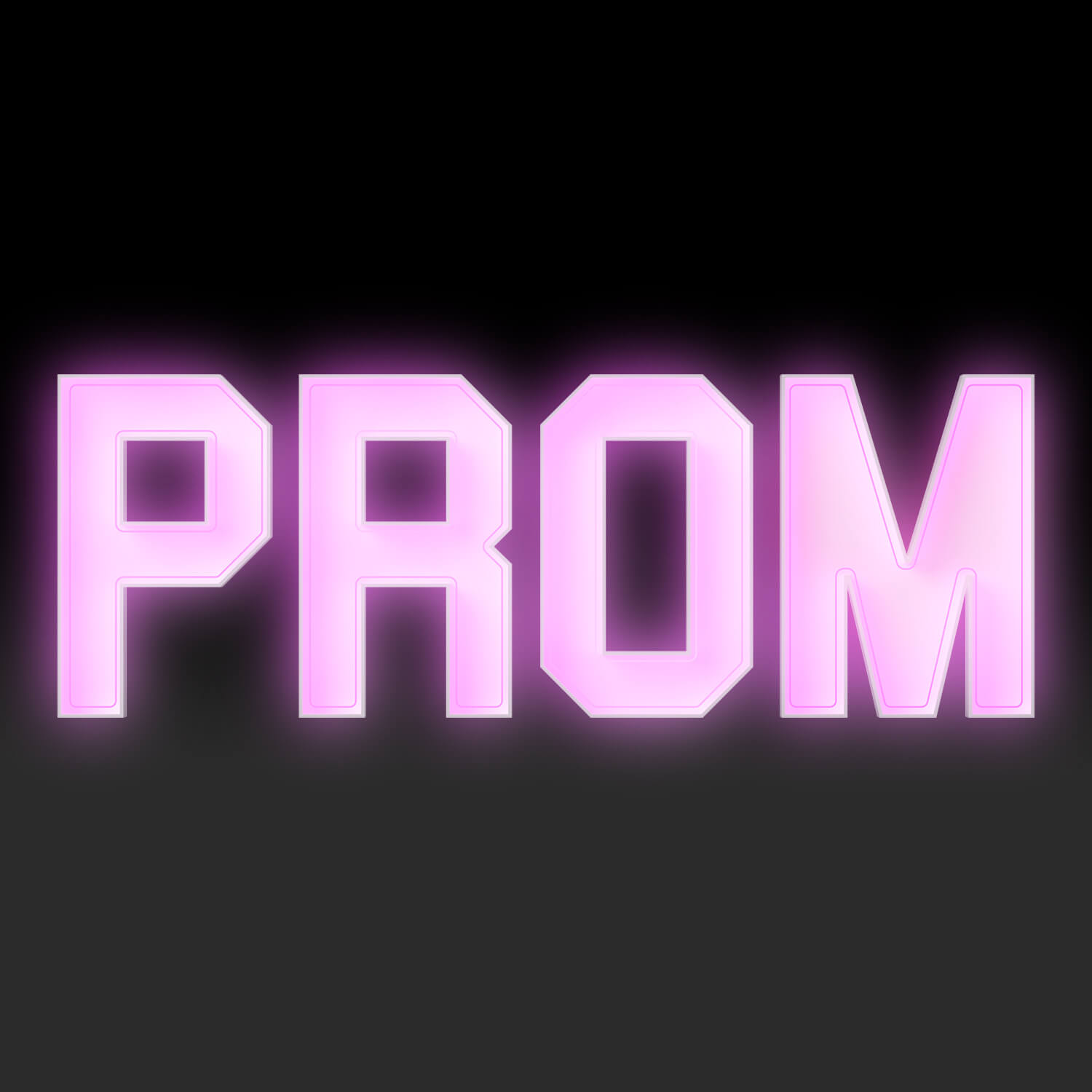 PROM Neon Wood Marquee Letters – Handmade in USA – Light Up Signs for ...