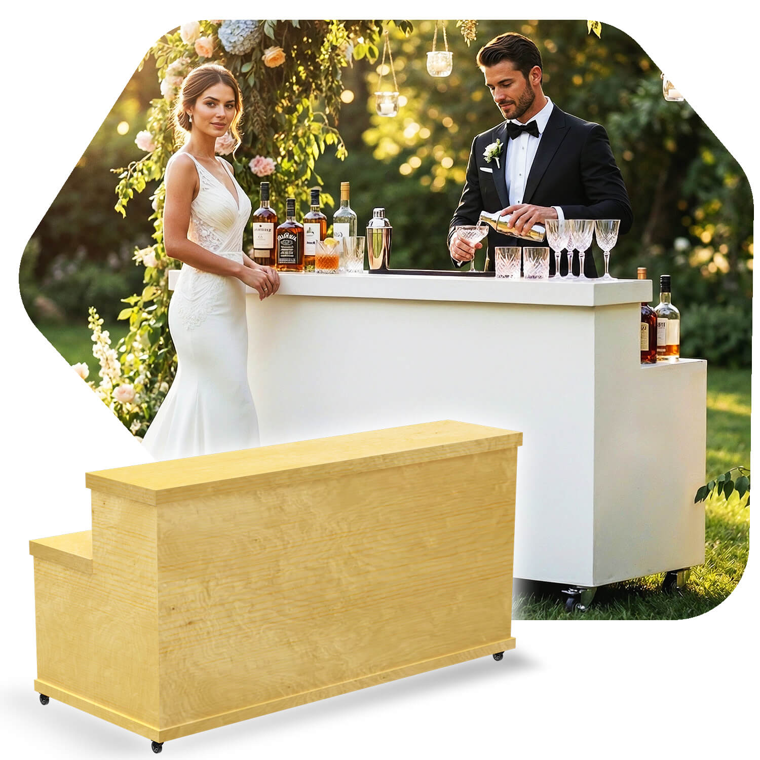 WOOD-2TIERBASE-BAR-Collapsible