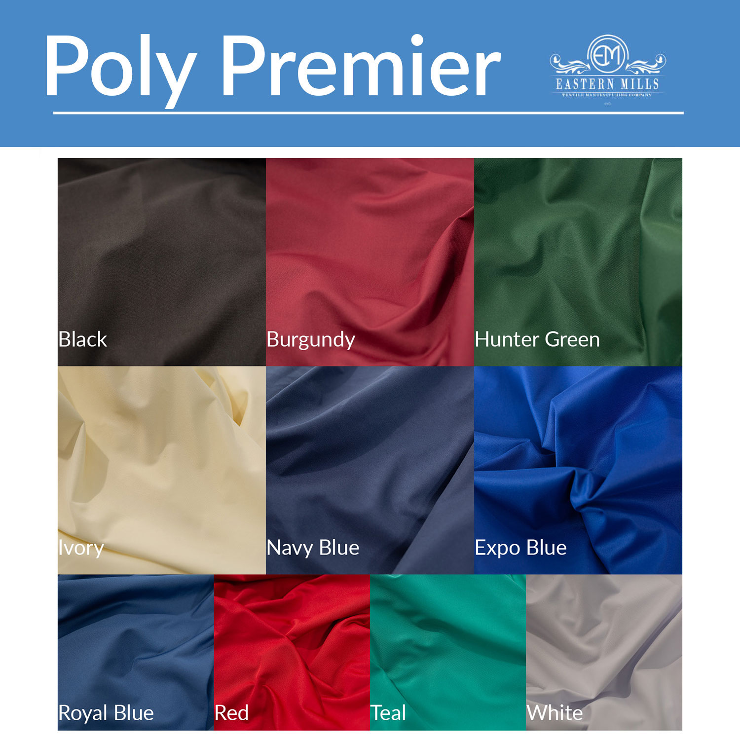Poly Premier Fabric Swatch Book All Poly Premier Products