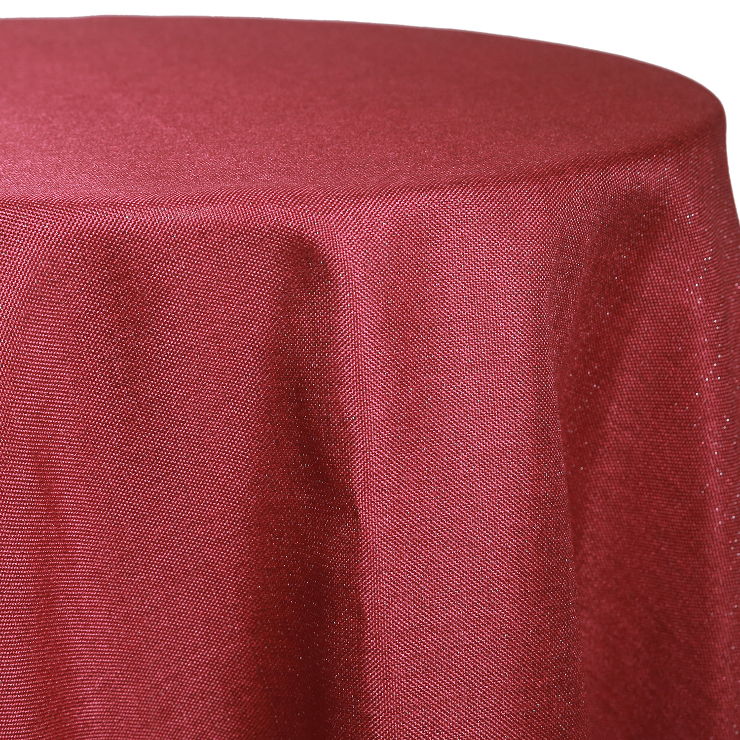 Wine Designer Glitz Linen Broad Tablecloth by Eastern Mills Many