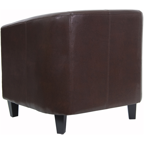 UltraLounge™ Leather Office Guest Chair Brown
