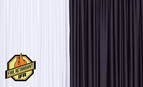10ft Wide IFR Spandex Party Drape