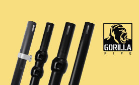 Black Anodized Uprights