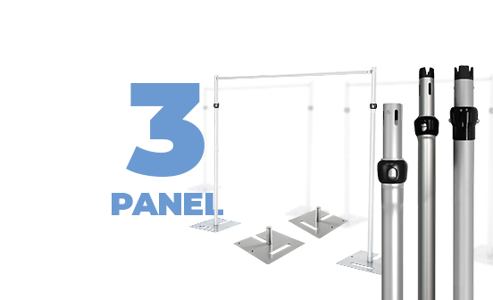3-Panel Kits (21-36 Feet Wide)