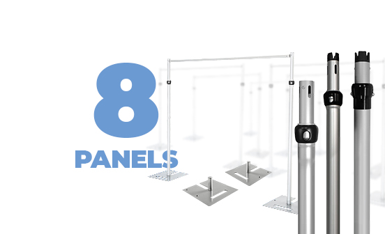 8-Panel Kits (56-96 Feet Wide)