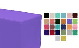 Fitted Economy Polyester Tablecloth