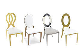 Metal Stacking Chairs