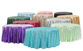 Standard Sequin Tablecloths 120