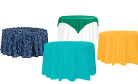 Textured Solid Tablecloths