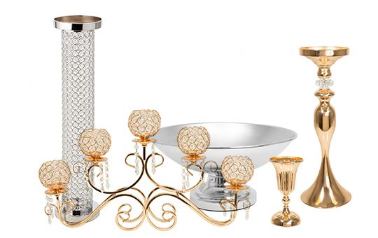 Crystal Centerpieces