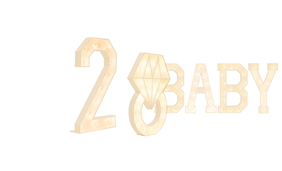 Traditional Wood Marquees (3ft & 4ft)