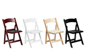 Wood Folding Chairs