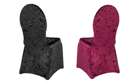 Stretch Velvet Chair Covers