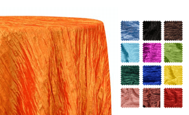 Bright Accordion Taffeta Tablecloths