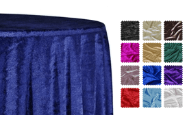 Lush Velvet Tablecloths