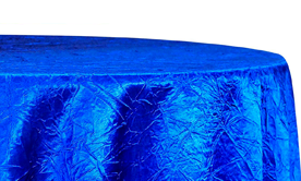 Crushed Satin (Bichon) Tablecloths