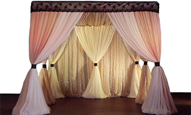 4-Post Canopies (Chuppah / Modern Mandap)