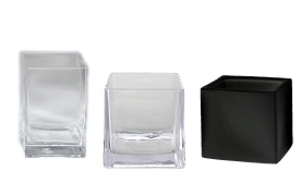 Glass and Ceramic Cubes