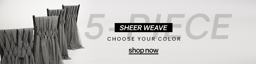Designer Chiavari Weave 5 Piece