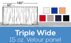 15oz Performance Triple Wide (180
